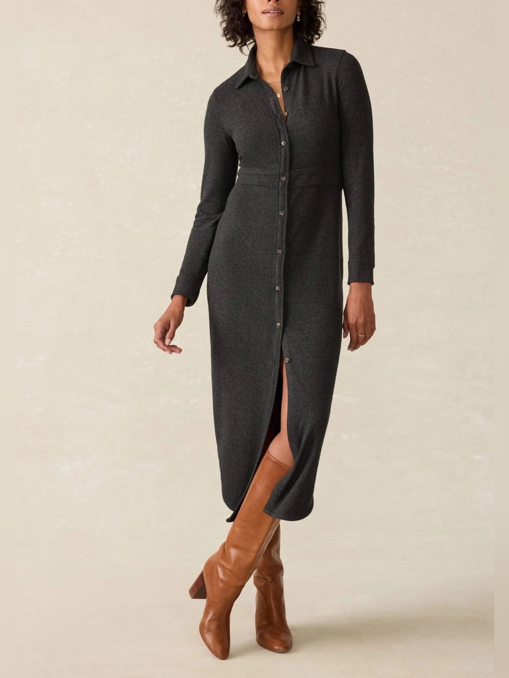 Faherty Legend Sweater Maxi Dress